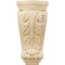 Ekena Millwork 6 1/4"W x 3 1/8"D x 13 1/2"H Medium Farmingdale Acanthus Pilaster Corbel, Maple COR06X03X13FRMA - alternate 3